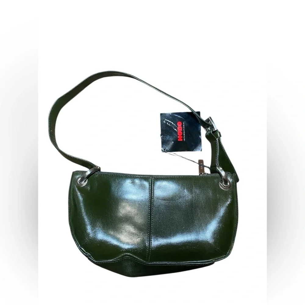 Hobo International Y2K Cypress Green Vintage Leather Bag